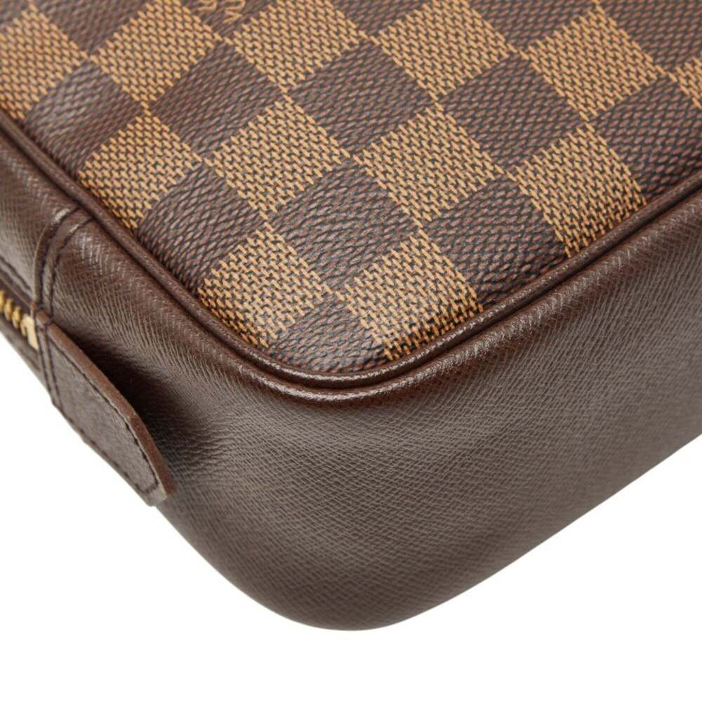 LOUIS VUITTON Brown Damier Pouch - Picture 7 of 12